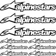 kit autocolant Alpinestars