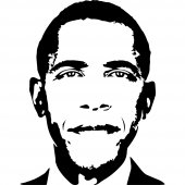 Sticker Barack Obama