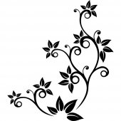 Sticker Floare Ornamentala