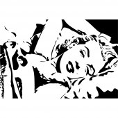 Sticker Marilyn Monroe