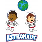 Sticker Pentru Copii Astronauti