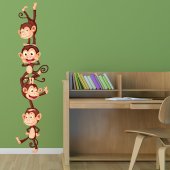 Sticker Pentru Copii Maimute