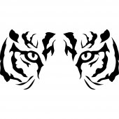 Sticker Privire Tigru