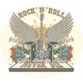 Sticker Rock'n'roll