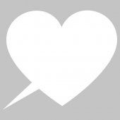 Sticker tabla velleda Bula Inima