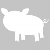 Sticker tabla velleda Porc