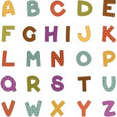Stickere copii kit Alfabet