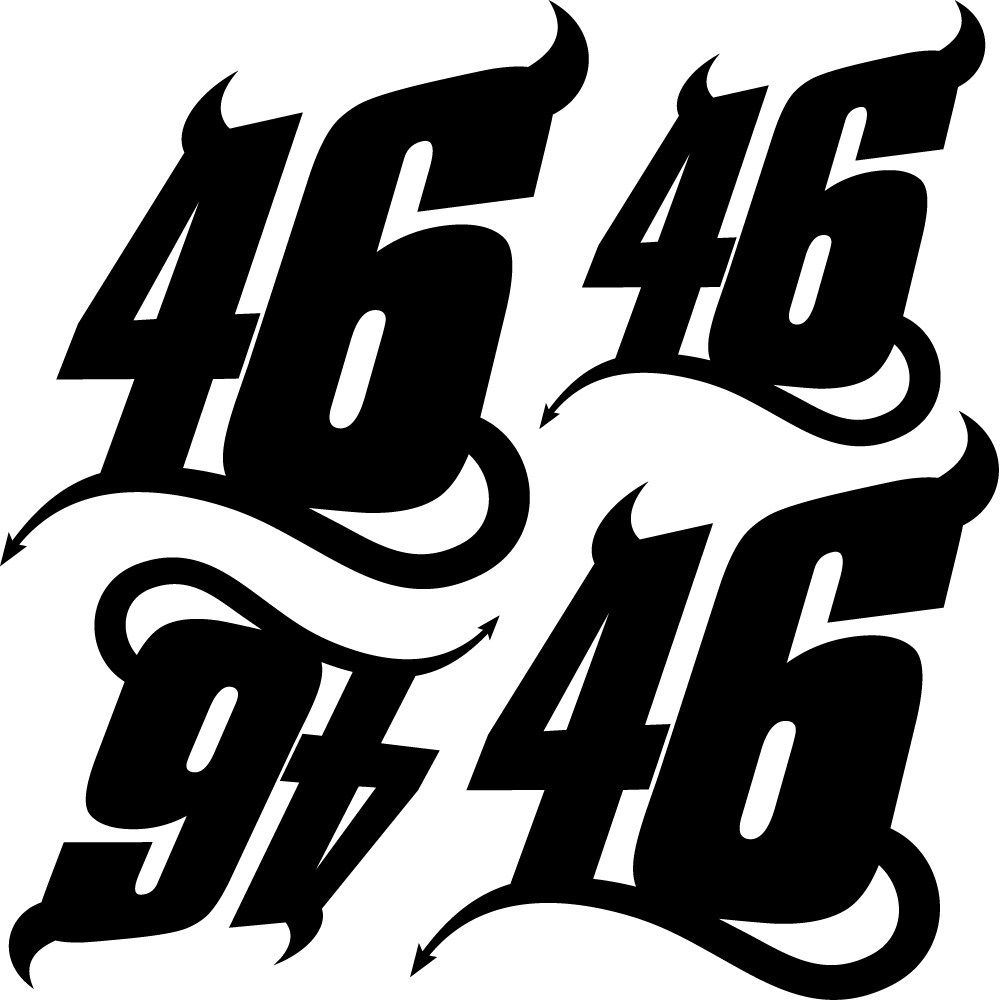 Stickeredecorativ : kit autocolant 46 Diavol