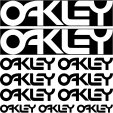 kit autocolant Oakley