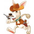 Sticker Pentru Copii Cowboy