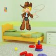 Sticker Pentru Copii Cowgirl