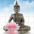 Sticker pentru faianta Buddha