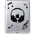 Sticker pentru Ipad 3  Muzica