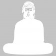 Sticker tabla velleda Buddha