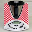 Sticker Thermomix TM 31 Efect Fata de Masa Rosie