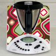 Sticker Thermomix TM 31 Patrat Abstract