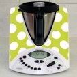 Sticker Thermomix TM 31 Verde cu Buline