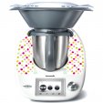 Sticker Thermomix TM 5 cu Buline Multicolore