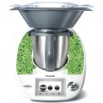 Sticker Thermomix TM 5 Design Rotund Verde