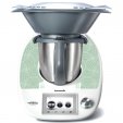 Sticker Thermomix TM 5 Design Rotund Verde Mar