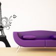 Sticker Turnul Eiffel Floare