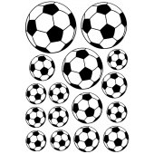 kit 16 stickere Minge de Fotbal