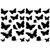 kit 30 stickere Fluture