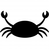 Sticker Ardezie Crab