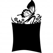 Sticker Ardezie Fluture