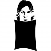 Sticker Ardezie Lionel Messi