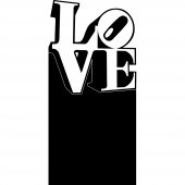 Sticker Ardezie LOVE