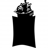 Sticker Ardezie Vapor Pirat