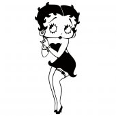 Sticker Betty Boop