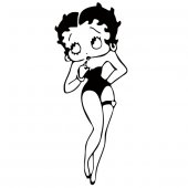 Sticker Betty Boop