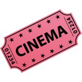 Sticker Bilet Cinema