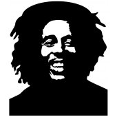 Sticker Bob Marley