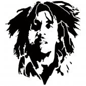 Sticker Bob Marley