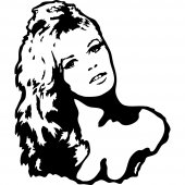 Sticker Brigitte Bardot