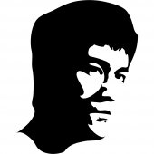 Sticker bruce lee