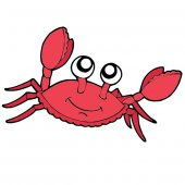 Sticker Copii Crab