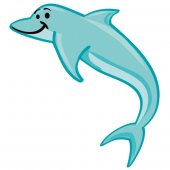 Sticker Copii Delfin