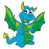 Sticker Copii Dragon