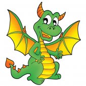 Sticker Copii Dragon