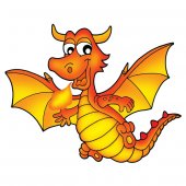 Sticker Copii Dragon