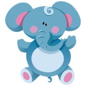 Sticker Copii Elefant