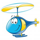 Sticker Copii Elicopter