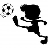 Sticker Copil Fotbal