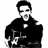 Sticker Elvis