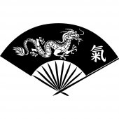 Sticker Evantai Dragon