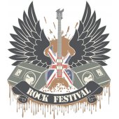 Sticker Ferstival Rock